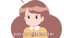 did you remember bee bee and puppycat you didnt forget right have you kept it in mind