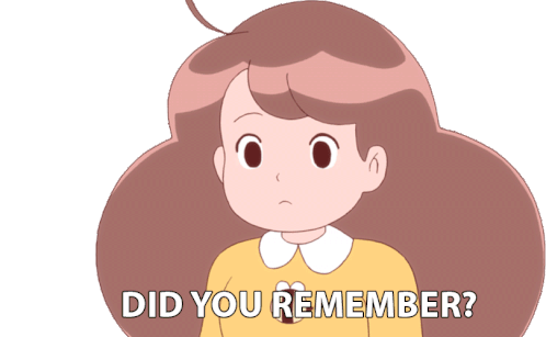 Did You Remember Bee Sticker - Did You Remember Bee Bee And Puppycat Stickers