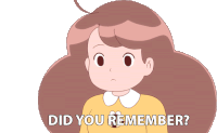 Did You Remember Bee Sticker - Did You Remember Bee Bee And Puppycat Stickers