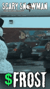 Scary Snowman Frost GIF - Scary Snowman Frost Leprechaun GIFs