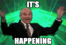 Excited Ronpaul GIF - Excited Ronpaul Itshappening GIFs