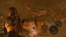a video game is being played by chris and shiva