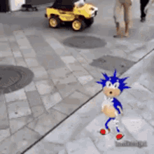 Sonic Velha GIF - Sonic Velha Tombo GIFs