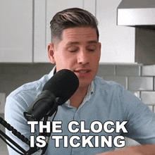 The Clock Is Ticking Brian Lagerstrom GIF - The Clock Is Ticking Brian Lagerstrom The Time Is Running Out GIFs