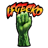 Lfgecko Fist Sticker - Lfgecko Lfg Fist Stickers