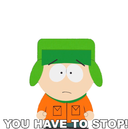 You Have To Stop Kyle Sticker - You Have To Stop Kyle South Park Stickers