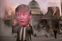 Trump Capitol GIF - Trump Capitol Senorcucho GIFs