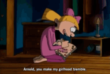 Girlhood Tremble GIF - Girlhood Tremble Helga GIFs