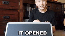 It Opened Carson Lueders GIF - It Opened Carson Lueders It Is Unlocked GIFs