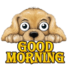 Good Morning Doggy GIF