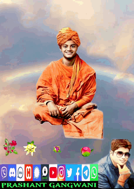 Swami Vivekananda Ji GIF - Swami Vivekananda Ji - Discover & Share GIFs