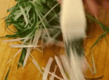 대파 썰기 썰다 도마 요리 GIF - Green Onion Cook Cooking GIFs