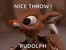 Holiday Rudolph The Red Nosed Reindeer GIF