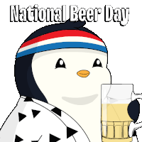 National Beer Day Beer Sticker