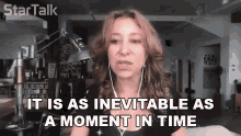 It Is As Inevitable As A Moment In Time Janna Levin GIF - It Is As Inevitable As A Moment In Time Janna Levin Its Inevitable GIFs