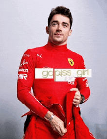 Go Piss Girl F1 GIF - Go Piss Girl F1 Charles Leclerc GIFs