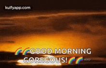 Good Morning Goodmorning GIF - Good Morning Goodmorning Sun Rise GIFs