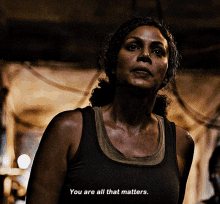 The Last Of Us Marlene GIF - The Last Of Us Marlene You Are All That Matters GIFs