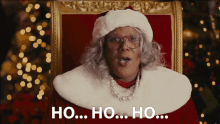Ho Ho Ho Mrs Clause GIF - Ho Ho Ho Mrs Clause Santa GIFs