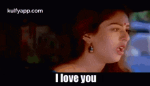 I Love You.Gif GIF - I Love You Nagma Basha Movie GIFs