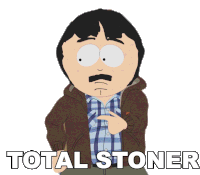 Total Stoner Randy Marsh Sticker - Total Stoner Randy Marsh South Park Stickers