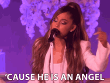 Cause Hes An Angel Sweeheart GIF - Cause Hes An Angel Sweeheart Kind Hearted GIFs