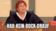 Richterin Barbara Salesch GIF - Richterin Barbara Salesch Bock GIFs