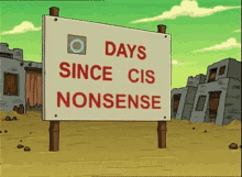 0days Since Cis Nonsense Futurama GIF - 0days Since Cis Nonsense Cis Nonsense Futurama GIFs