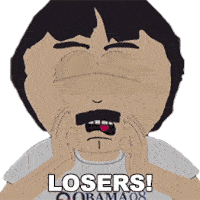 Losers Randy Marsh Sticker - Losers Randy Marsh South Park Stickers