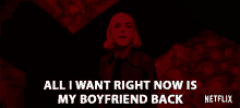 All I Want Right Now Is My Boyfriend Back Kiernan Shipka GIF - All I Want Right Now Is My Boyfriend Back Kiernan Shipka Sabrina Spellman GIFs