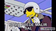 Malir Sal Simpsons GIF - Malir Sal Simpsons Nada Puede Salir Mal GIFs