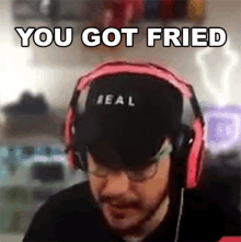 You Got Fried Jaredfps GIF - You Got Fried Jaredfps You Just Got Burned GIFs
