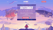 Outstandly Website GIF