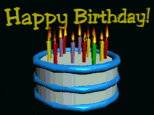 Birthday Happy Birthday GIF - Birthday Happy Birthday Cake GIFs