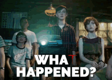 What Happened? - It Movie GIF