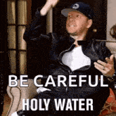 Holy Water Donnie Wahlberg GIF - Holy Water Donnie Wahlberg Sign Of The Cross GIFs