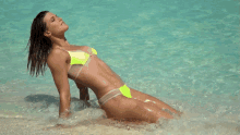 Genie Bouchard Bikini GIF