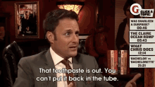 Once You'Ve Made The Decision To "Brush Your Teeth," There'S No Going Back. GIF - The Bachelor Chris Harrison Analogy GIFs
