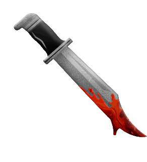 Knife Bloody Knife Sticker - Knife Bloody Knife Killer Stickers