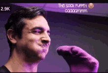Sock Puppet Snack GIF - Sock Puppet Snack Beebs GIFs