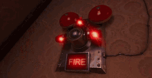 Fire Alarm Minions GIF