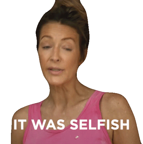 It Was Selfish Lidia Benett Sticker - It Was Selfish Lidia Benett Jennifer Finnigan Stickers