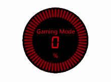 gaming mode percent turbo 100