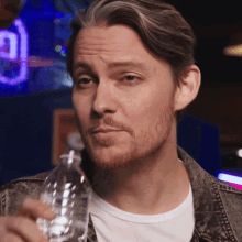 Drinking Water Tim Foust GIF - Drinking Water Tim Foust Home Free GIFs