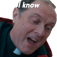I Know Monsignor Matthew Korecki Sticker - I Know Monsignor Matthew Korecki Evil Stickers