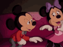Minnie Mickey GIF - Minnie Mickey Hug GIFs