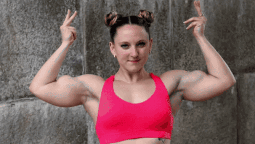 Veronika Jolie Female Bodybuilder GIF - Veronika Jolie Female