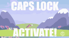 caps lock activate all caps caps lock activate capitals