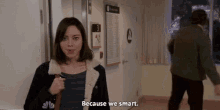Smart Wise GIF - April Ludgate Because We Smart Wise GIFs
