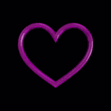 Heart Purple Heart GIF - Heart Purple Heart Glowing GIFs
